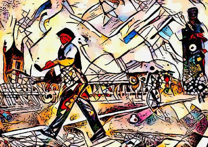 Kandinsky meets London 3 van zamart
