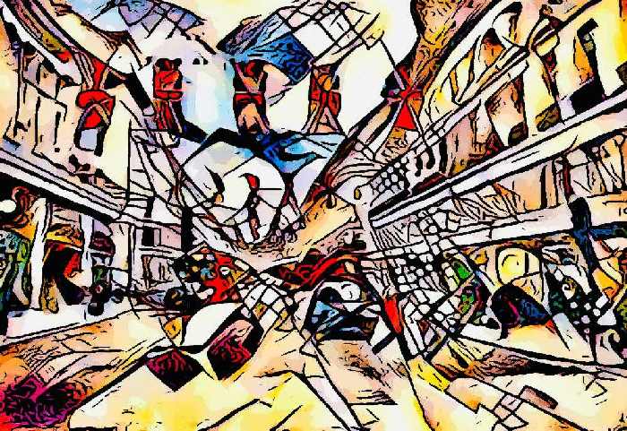 Kandinsky meets London 9 van zamart