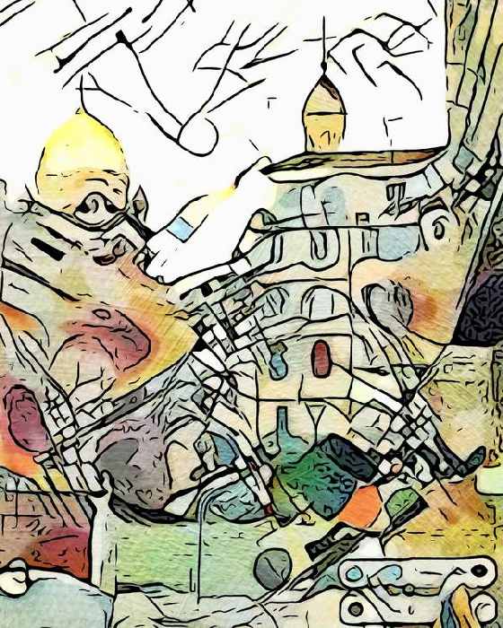 Kandinsky trifft Marseille, Motiv 9 van zamart