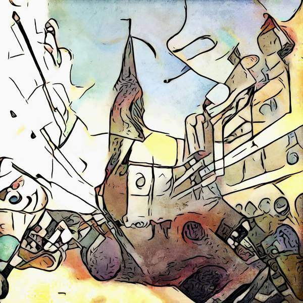 Kandinsky trifft Münster, Motiv 9 van zamart