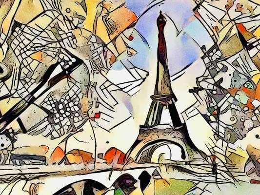 Kandinsky trifft Paris 2 van zamart